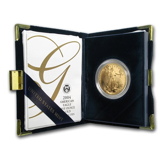 2004-W 1 oz Proof Gold American Eagle (w/Box & COA) 2004-W 1 oz Proof Gold American Eagle (w/Box & COA)